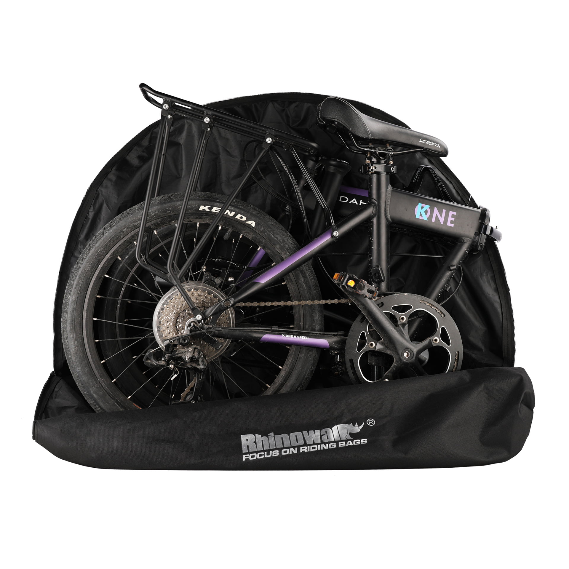 20" Folding Portable Travel Bag for your eBike - Image 2