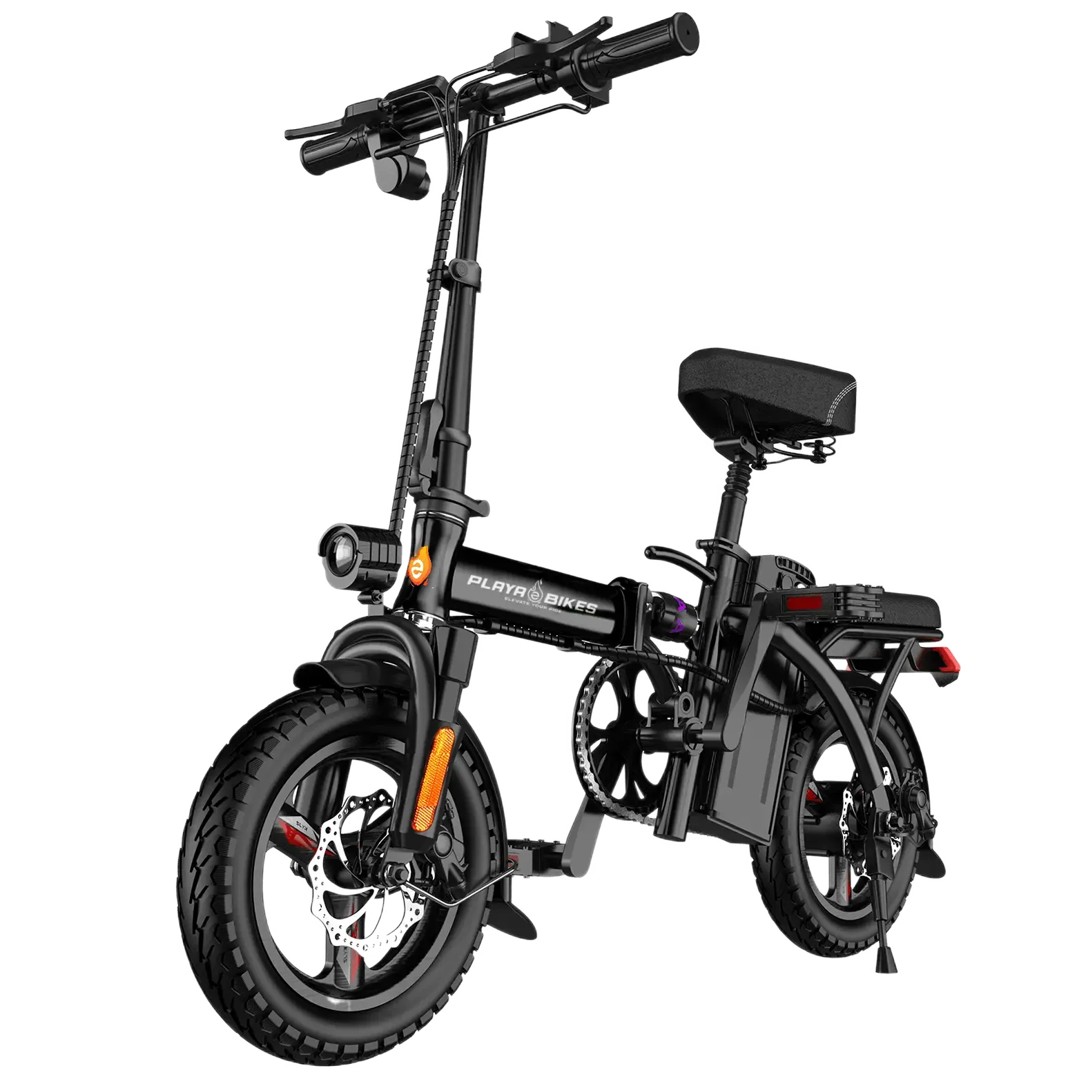Playa eBikes® "350W" Folding eBike – Compact, Affordable, Ready for the Dust - Image 2