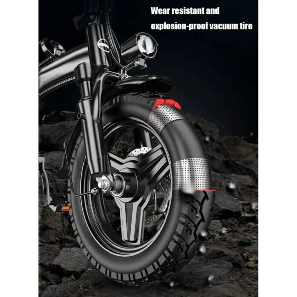 Playa eBikes® "350W" Folding eBike – Compact, Affordable, Ready for the Dust