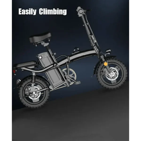 Playa eBikes® "350W" Folding eBike – Compact, Affordable, Ready for the Dust