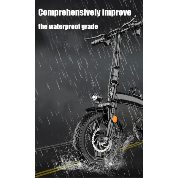 Playa eBikes® "350W" Folding eBike – Compact, Affordable, Ready for the Dust