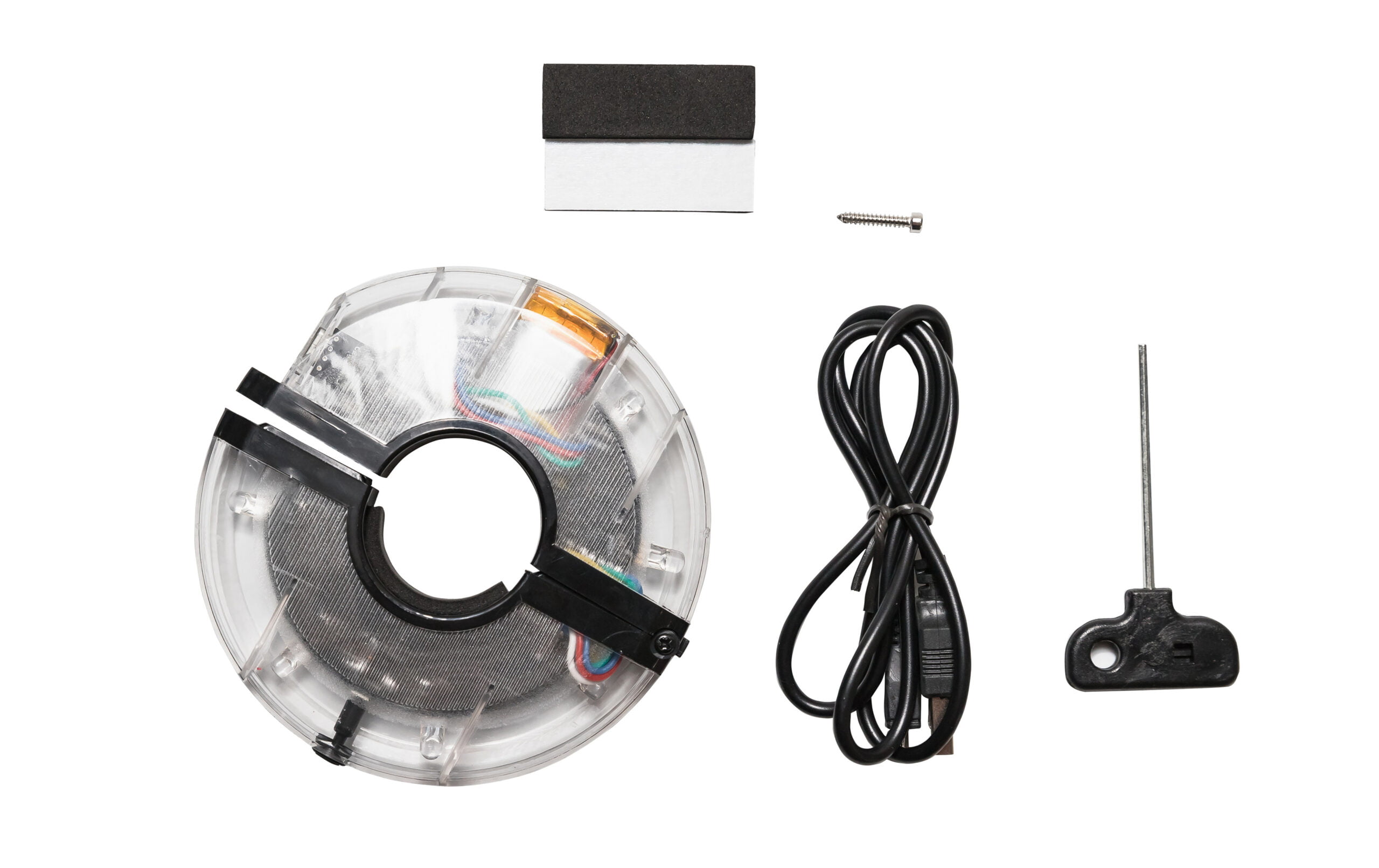 Waterproof USB Rechargeable LED Bike Wheel Lights (7 LED, 9 Colors) - Image 18